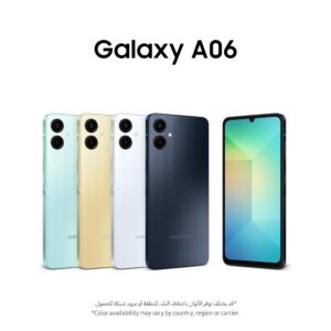 سامسونج Galaxy A06 4G - ذاكرة عشوائية 4 جيجابايت / ذاكرة داخلية 64 جيجابايت