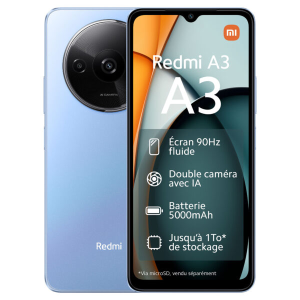 Xiaomi Redmi A3 - 128GB Storage with 4GB RAM