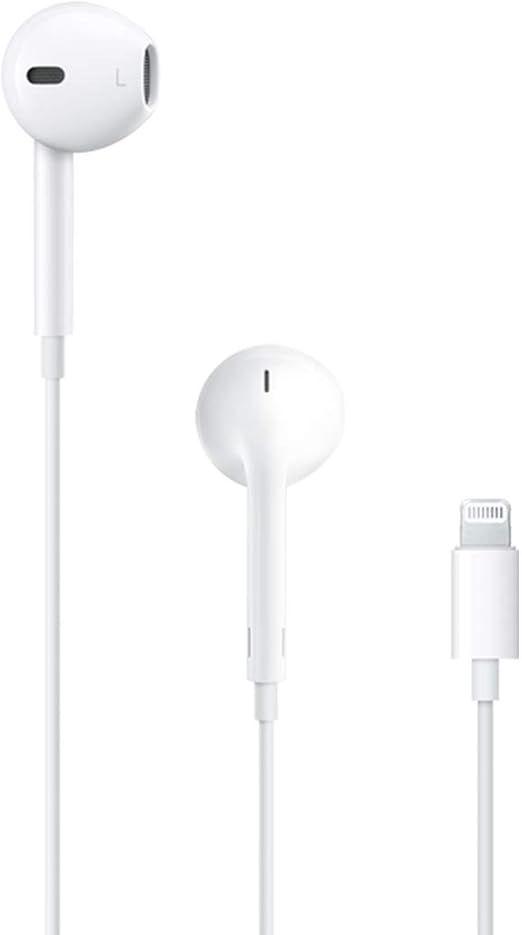 سماعة iPhone أصلية – EarPods Lightning متوافقة مع iPhone 14 Pro Max