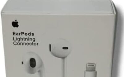 سماعة iPhone أصلية – Lightning EarPods متوافقة مع iPhone 16 Pro Max