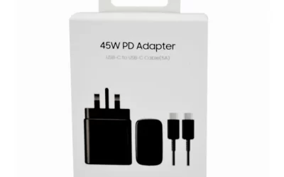 شاحن سامسونج أصلي 45W – أدابتور خلع فائق السرعة