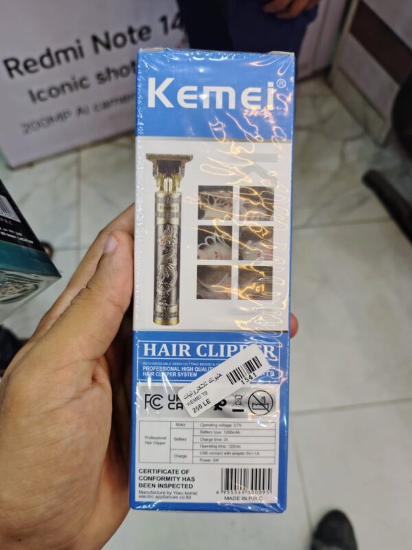 ⁦ماكينة تحديد Kemei KM-T9 – أطلق العنان لقوة التنين.⁩ - الصورة ⁦2⁩