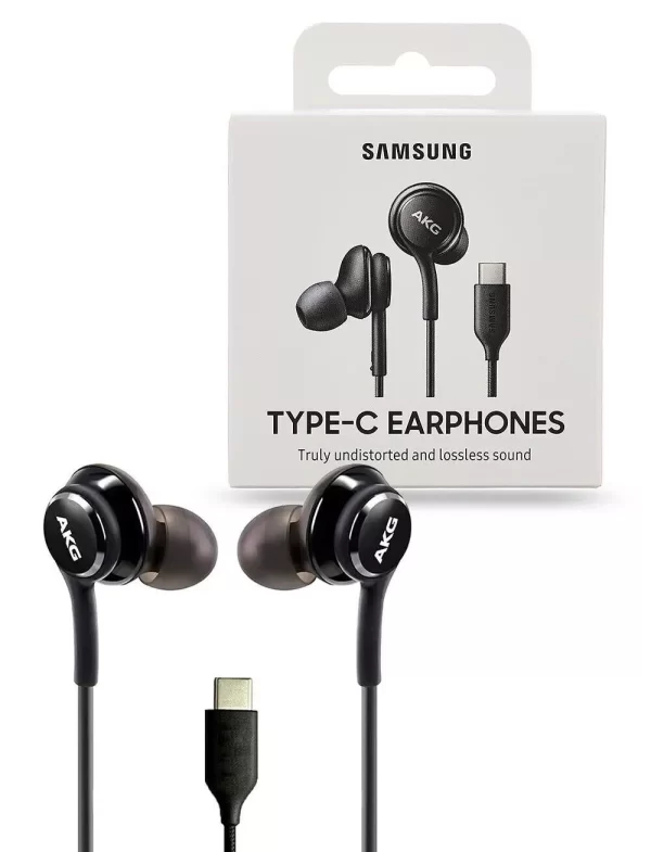 سماعة سامسونج AKG Type-C أصلية – صوت نقي وتصميم مريح