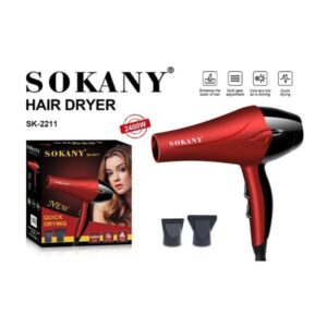 مجفف الشعر SOKANY SK-2211 بقوة 2400 واط