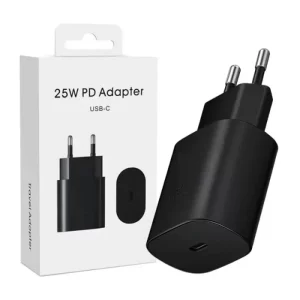 شاحن سامسونج أصلي 25W – أدابتور خلع سريع وآمن